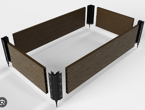 Угловой элемент поворотный 60-300 град., пластик.Чёрный