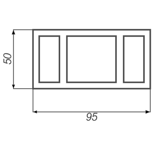 Перила нижние из ДПК Faynag Wood Венге